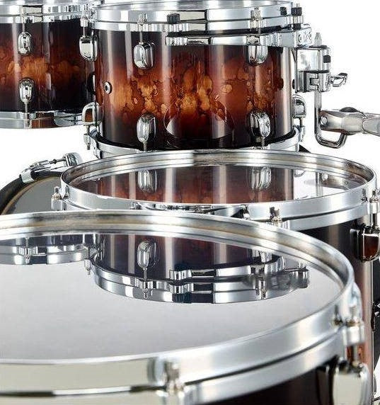 Tama WBS52RZS MBR Starclassic Walnut Birch Batería Acústica Molten Brown Burst 5