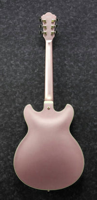 Ibanez AS73G RGF Guitarra Eléctrica Rose Gold Metallic Flat 11