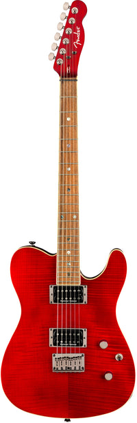 Fender Special Edition Custom Telecaster FMT HH Il Guitarra Eléctrica Crimson Red Transparent 1