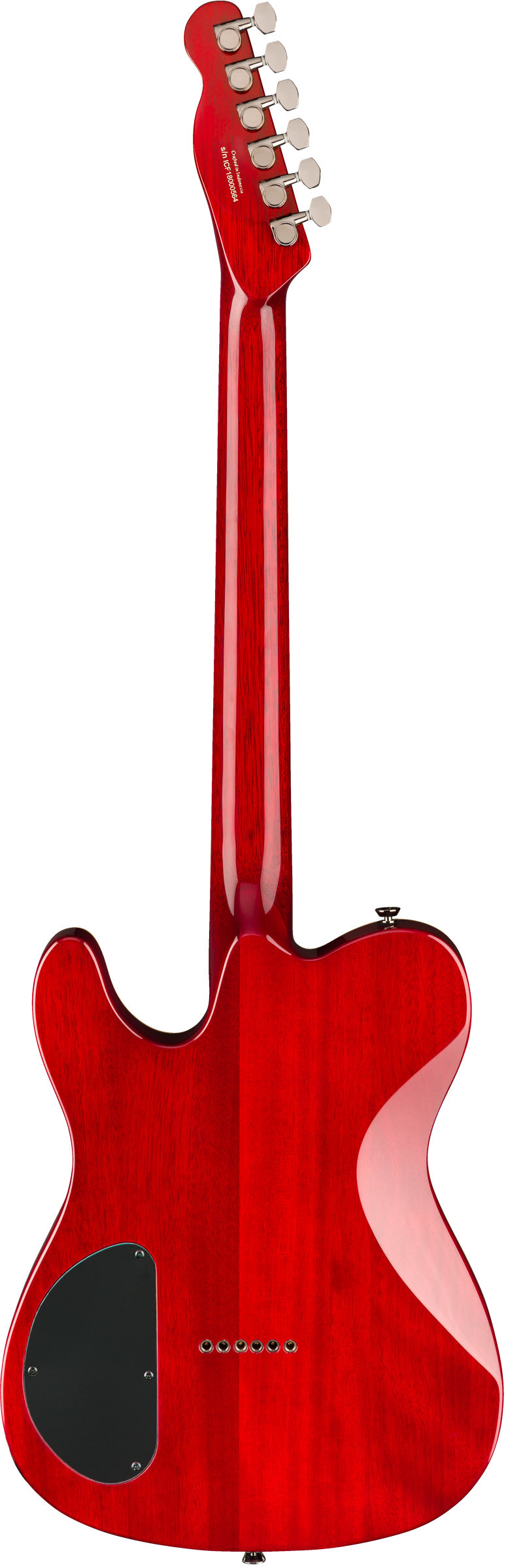 Fender Special Edition Custom Telecaster FMT HH Il Guitarra Eléctrica Crimson Red Transparent 2