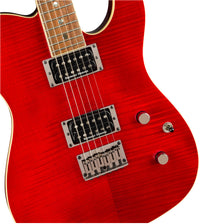 Fender Special Edition Custom Telecaster FMT HH Il Guitarra Eléctrica Crimson Red Transparent 4