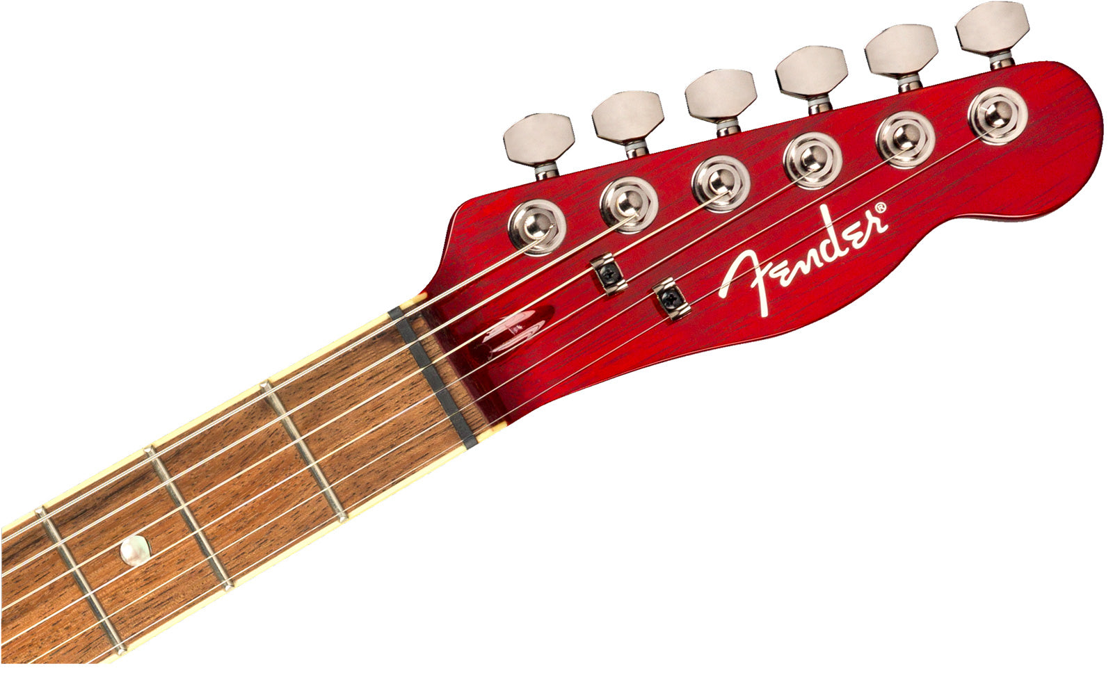 Fender Special Edition Custom Telecaster FMT HH Il Guitarra Eléctrica Crimson Red Transparent 5