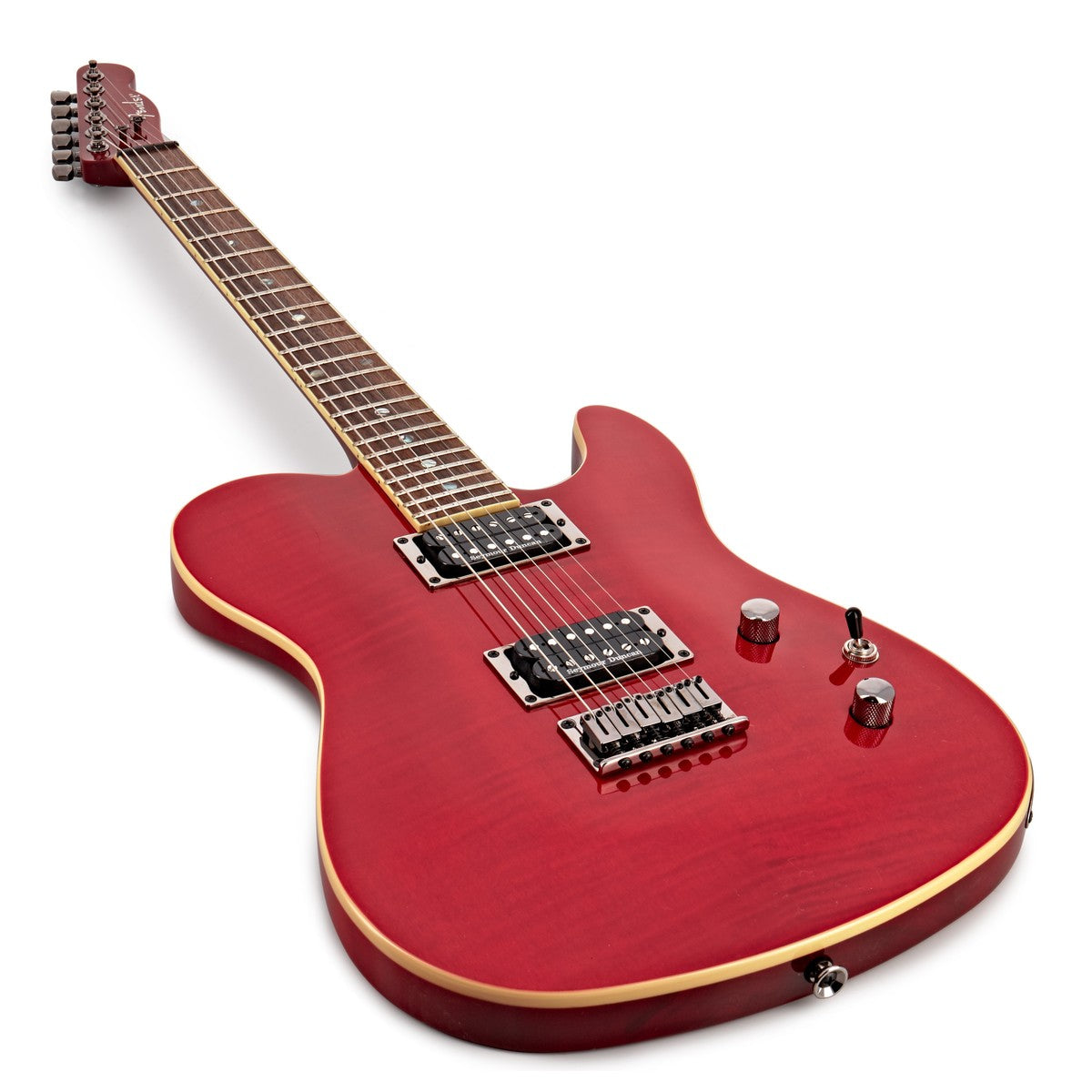 Fender Special Edition Custom Telecaster FMT HH Il Guitarra Eléctrica Crimson Red Transparent 9