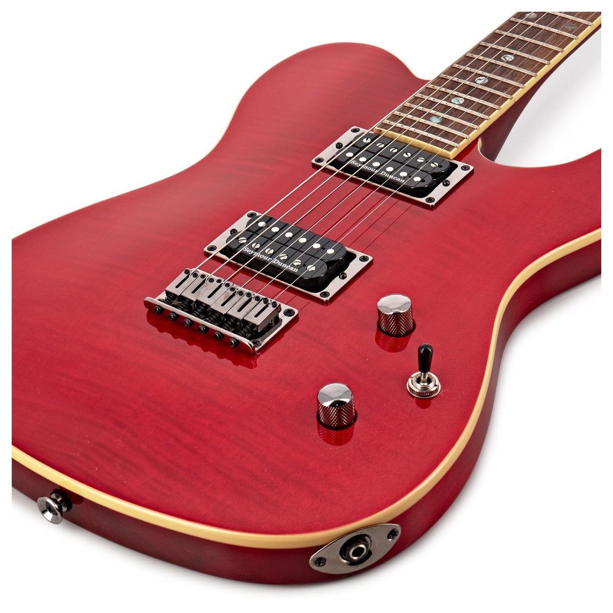 Fender Special Edition Custom Telecaster FMT HH Il Guitarra Eléctrica Crimson Red Transparent 10