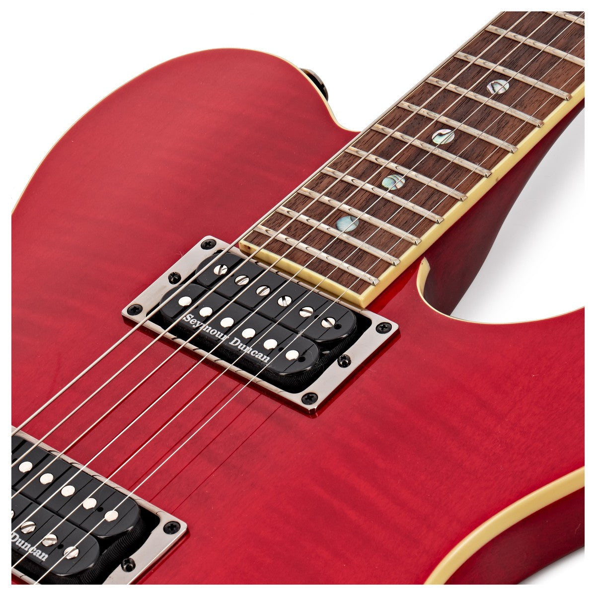 Fender Special Edition Custom Telecaster FMT HH Il Guitarra Eléctrica Crimson Red Transparent 11