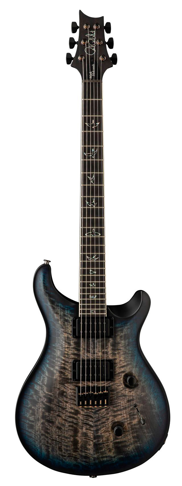 PRS Mark Holcomb WBB Guitarra Eléctrica Wraparound Blue Burst 1
