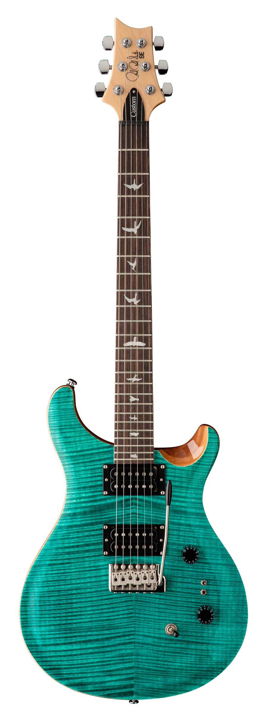 PRS SE Custom 24-08 TQ Guitarra Eléctrica Turquoise 1