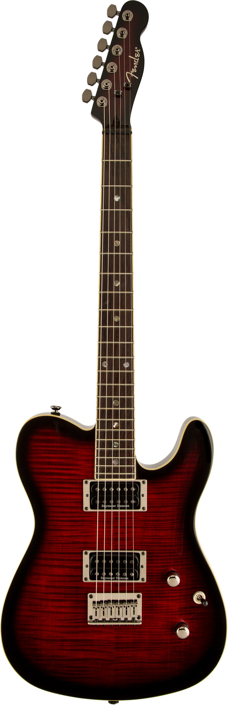 Fender Special Edition Custom Telecaster FMT HH Il Guitarra Eléctrica Black Cherry Burst 1