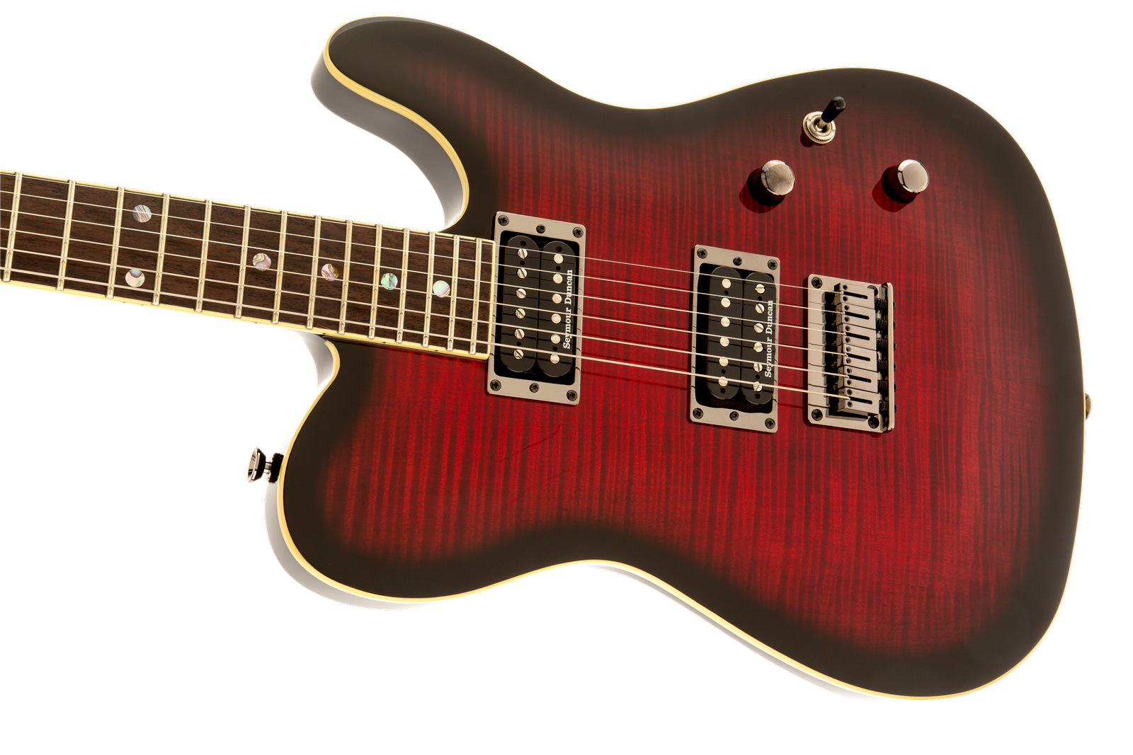 Fender Special Edition Custom Telecaster FMT HH Il Guitarra Eléctrica Black Cherry Burst 5