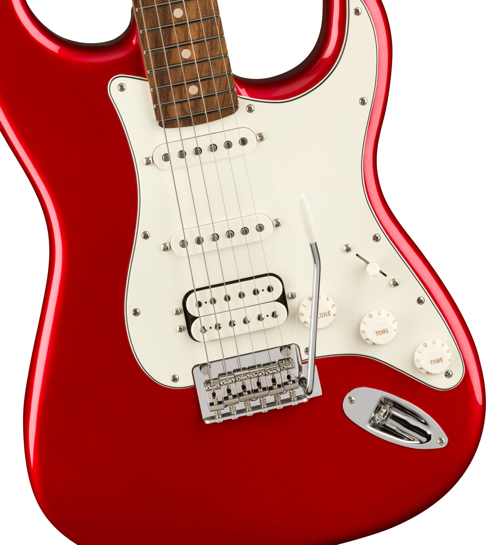 Fender Player Stratocaster HSS PF Guitarra Eléctrica Candy Apple Red 4