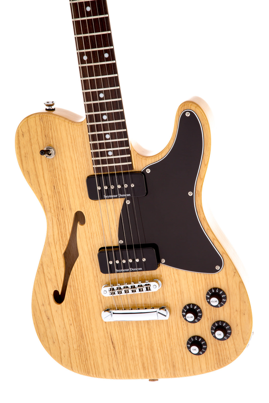 Fender JA90 Jim Adkins Telecaster Thinline IL Guitarra Eléctrica Natural 3