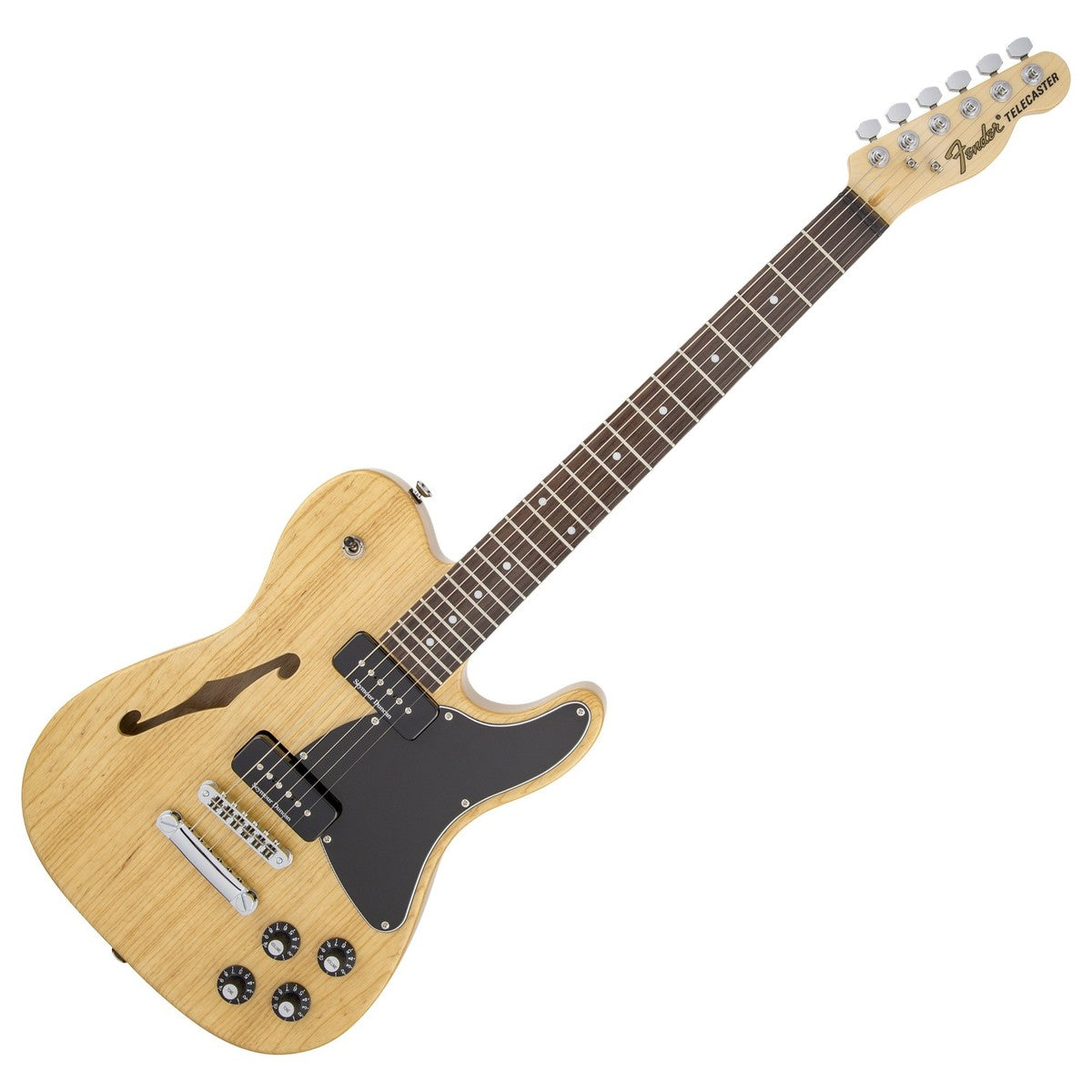 Fender JA90 Jim Adkins Telecaster Thinline IL Guitarra Eléctrica Natural 8