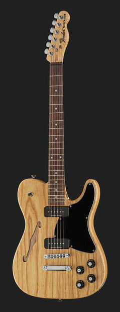 Fender JA90 Jim Adkins Telecaster Thinline IL Guitarra Eléctrica Natural 9