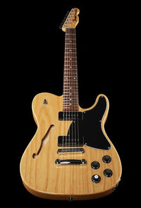 Fender JA90 Jim Adkins Telecaster Thinline IL Guitarra Eléctrica Natural 20