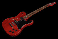 Fender JA90 Jim Adkins Telecaster Thinline IL Guitarra Eléctrica Crimson Red Transparent 16