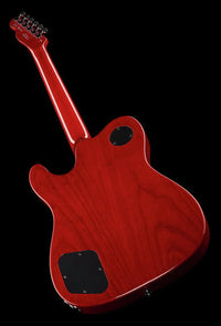 Fender JA90 Jim Adkins Telecaster Thinline IL Guitarra Eléctrica Crimson Red Transparent 19