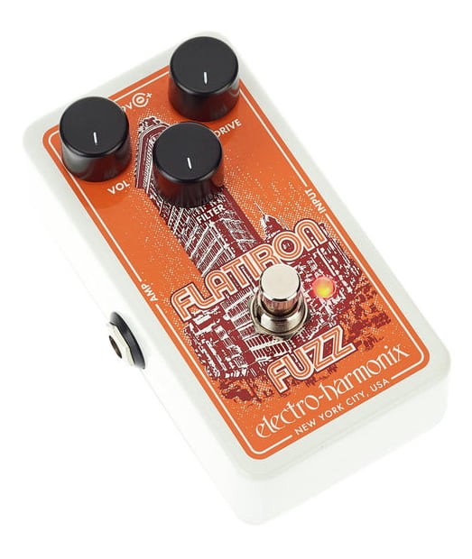 Electro Harmonix Flatiron Fuzz Pedal Distorsión 2