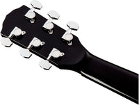 Fender CD60SCE BLK WN Guitarra Electroacústica Dreadnought Negra 6