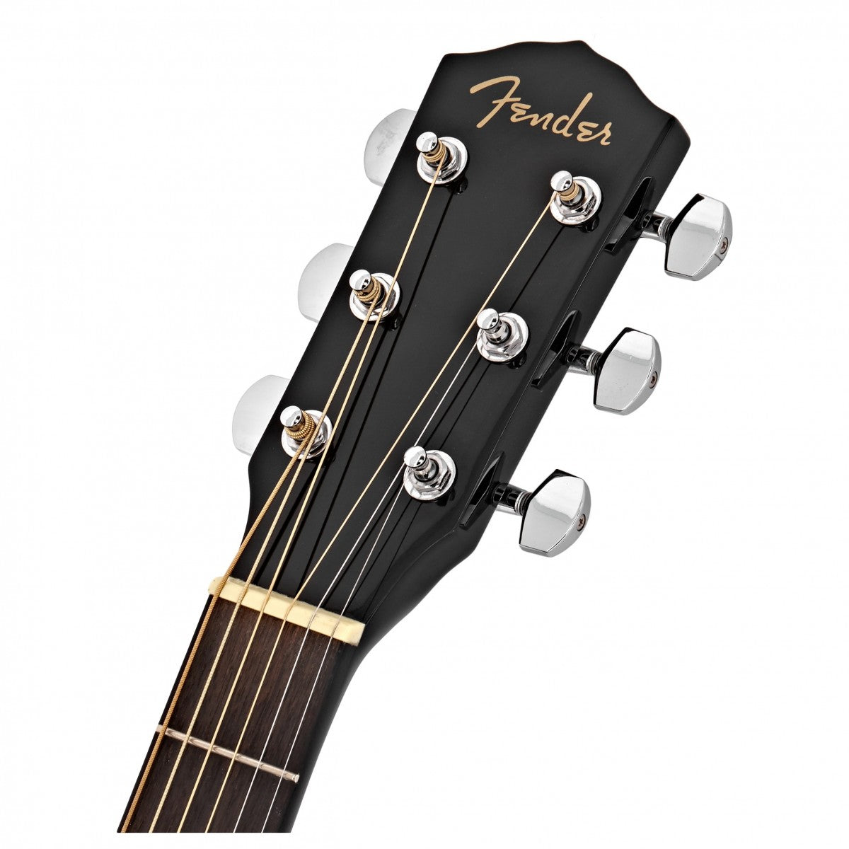 Fender CD60SCE BLK WN Guitarra Electroacústica Dreadnought Negra 13