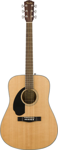 Fender CD60S LH WN Guitarra Acústica Dreadnought Zurdos Natural 1