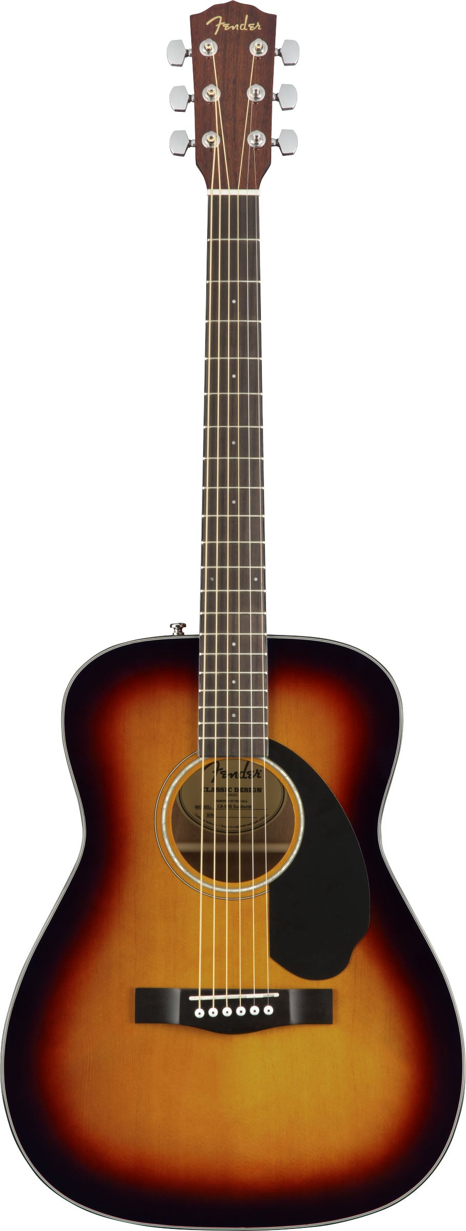 Fender CC60S 3TS WN Guitarra Acústica Concierto 3 Colores Sunburst 1