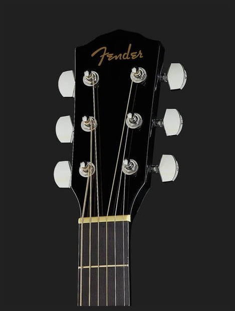 Fender CC60SCE WN Guitarra Electroacústica Concierto Negra 13