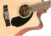 Fender CD60SCE 12 Strings WN Guitarra Electroacústica 12 Cuerdas Dreadnought Natural 5