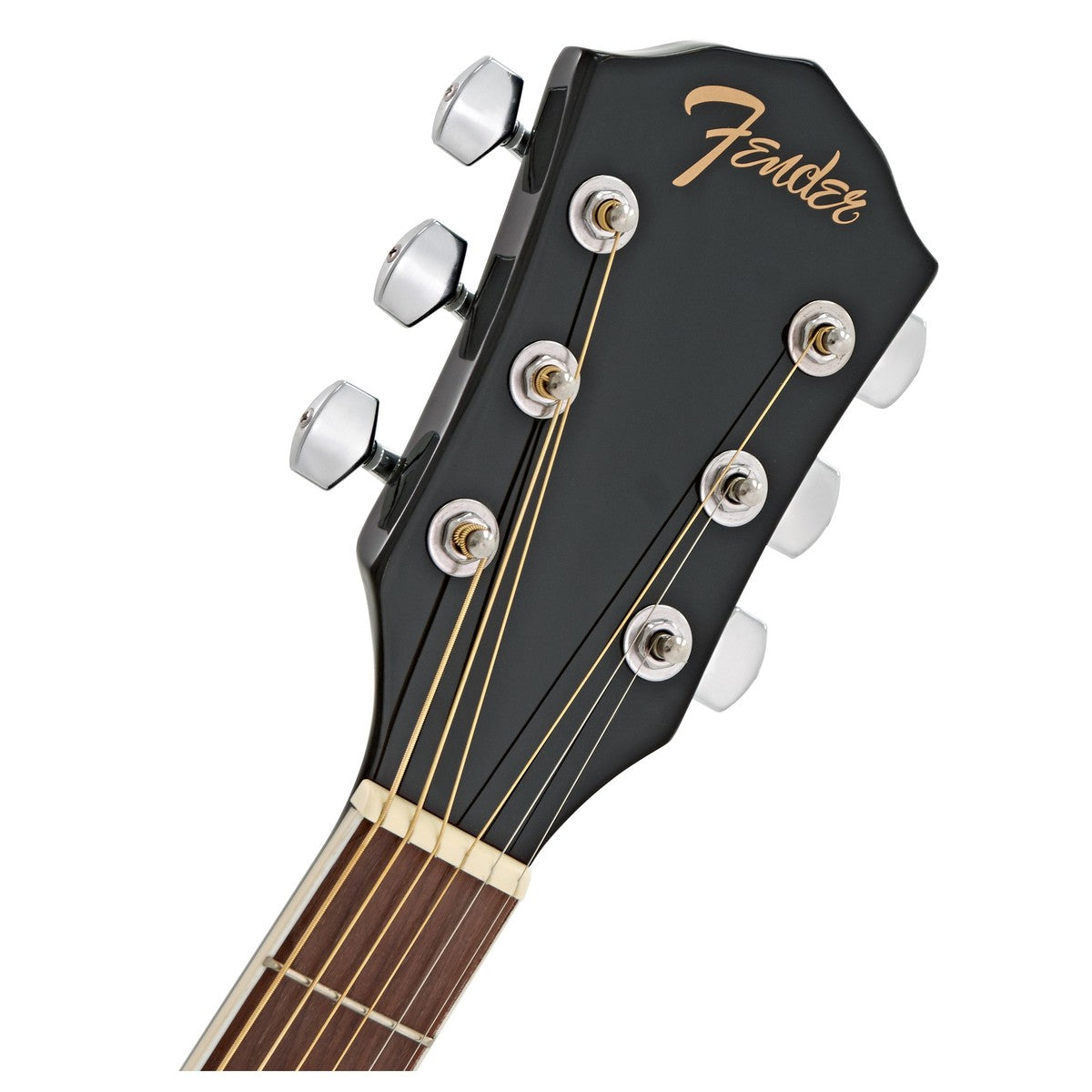 Fender FA125 BLK Guitarra Acústica Dreadnought Negra 6