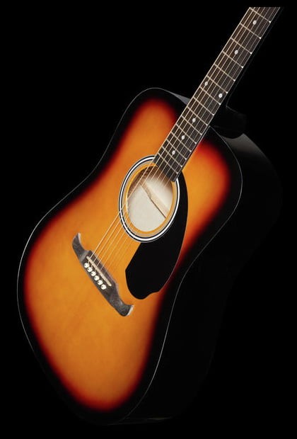 Fender FA125 SB Guitarra Acústica Dreadnought Sunburst 15