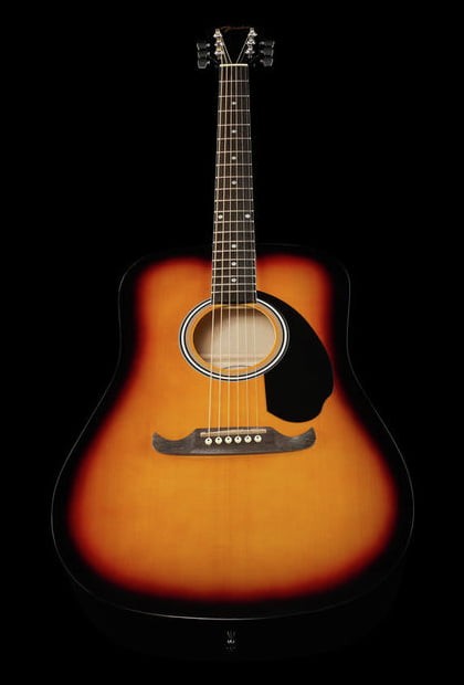 Fender FA125 SB Guitarra Acústica Dreadnought Sunburst 17