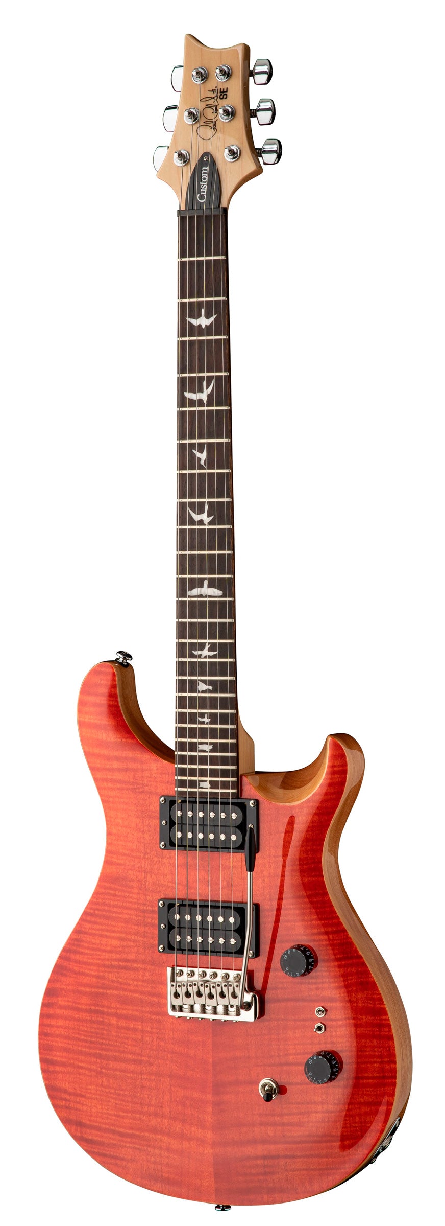 PRS SE Custom 24-08 BLO Guitarra Eléctrica Blood Orange 2