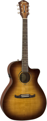 Fender FA345CE IL Guitarra Acústica Auditorio 3 Tonos Tea Burst 2