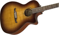 Fender FA345CE IL Guitarra Acústica Auditorio 3 Tonos Tea Burst 4