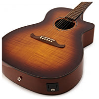 Fender FA345CE IL Guitarra Acústica Auditorio 3 Tonos Tea Burst 11