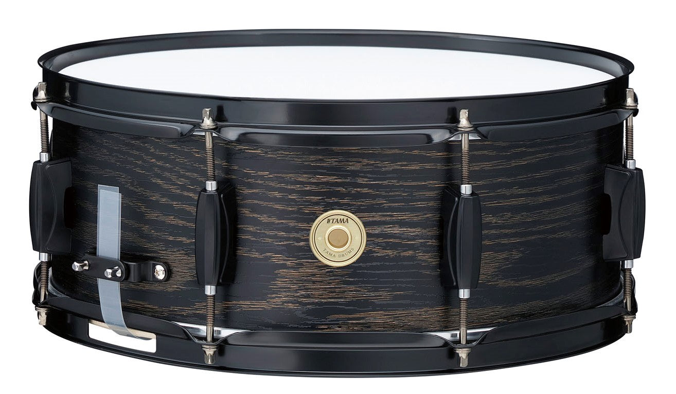 Tama WP1455BK BOW Woodworks Caja Batería Acústica 14X5.5 Black Oak WRap 1