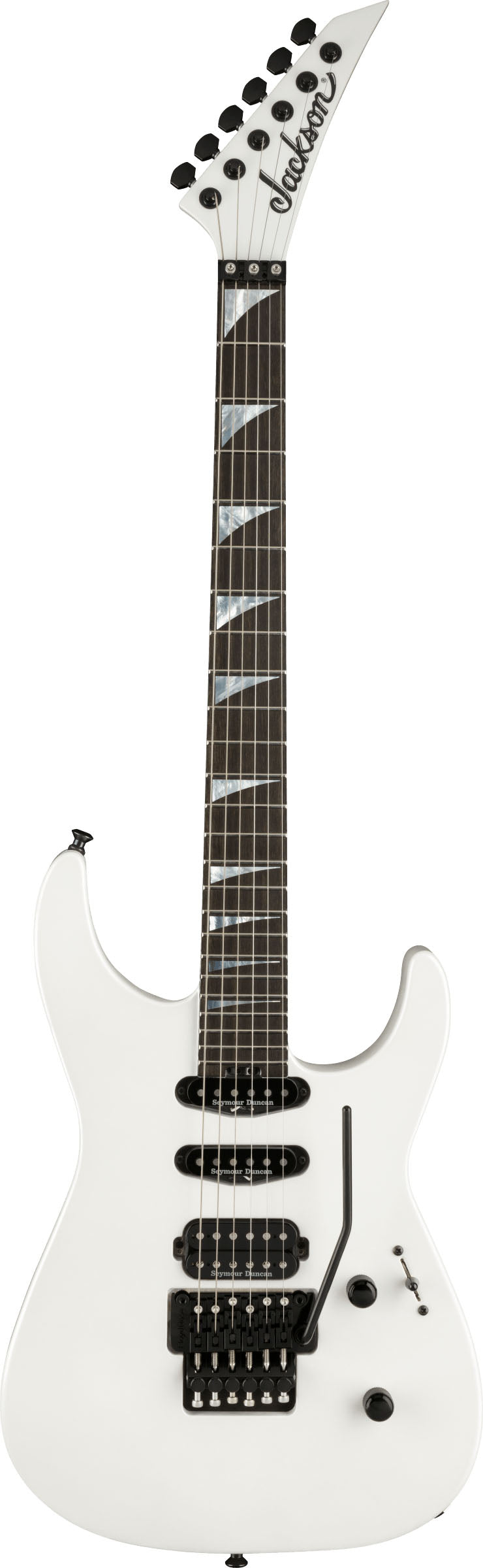 Jackson American Soloist SL3 EB Guitarra Eléctrica Platinum Pearl 1