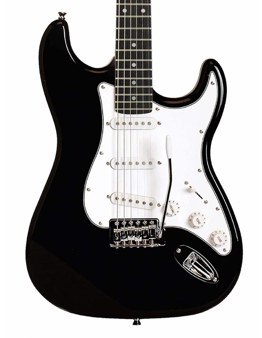 Austin AST100 BLK Guitarra Eléctrica Negra 3