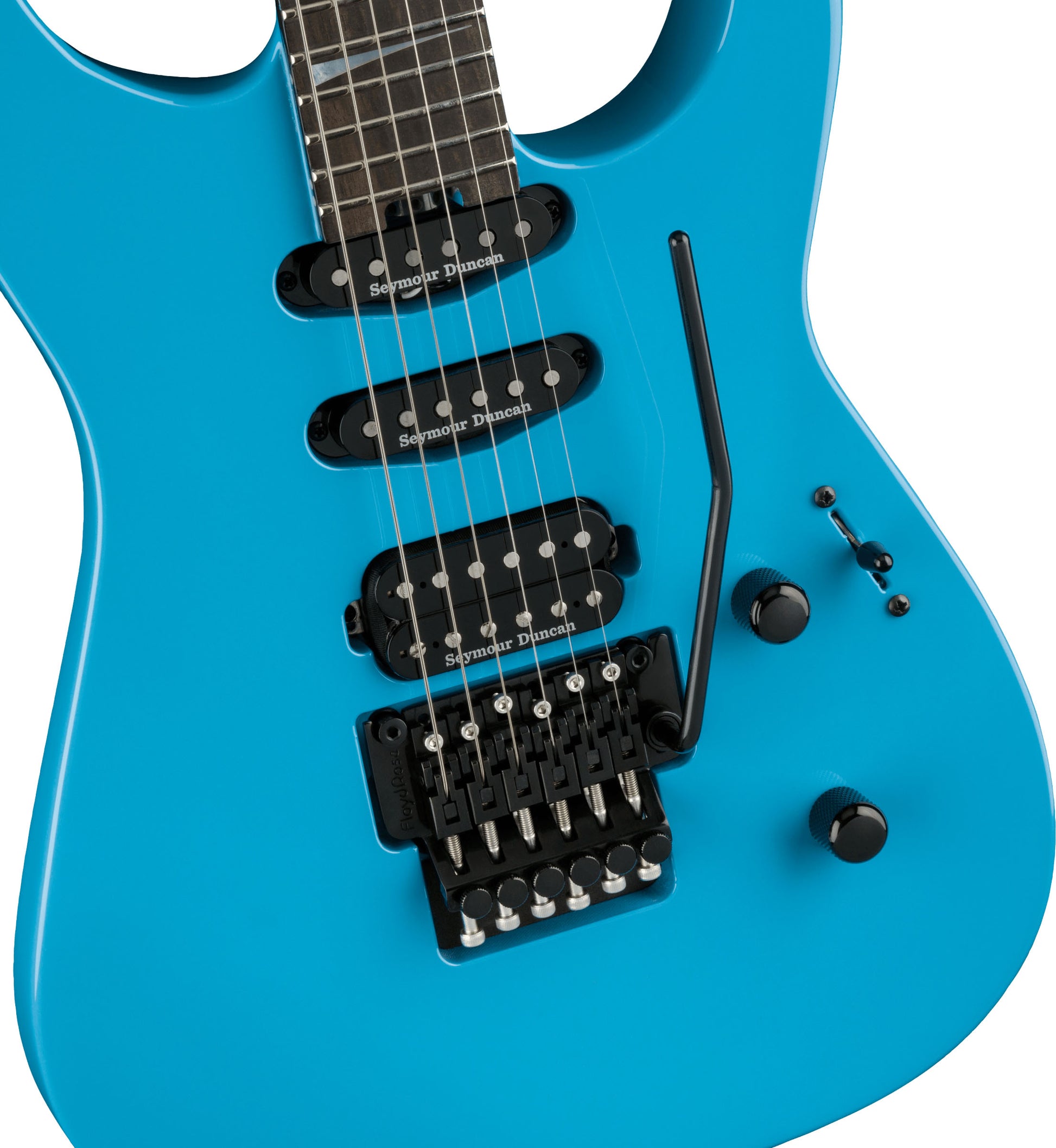 Jackson American Soloist SL3 EB Guitarra Eléctrica Riviera Blue 4