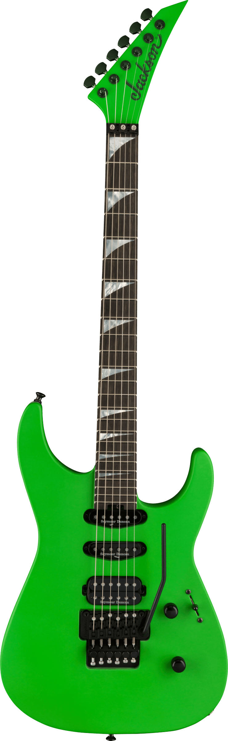 Jackson American Soloist SL3 EB Guitarra Eléctrica Satin Slime Green 1