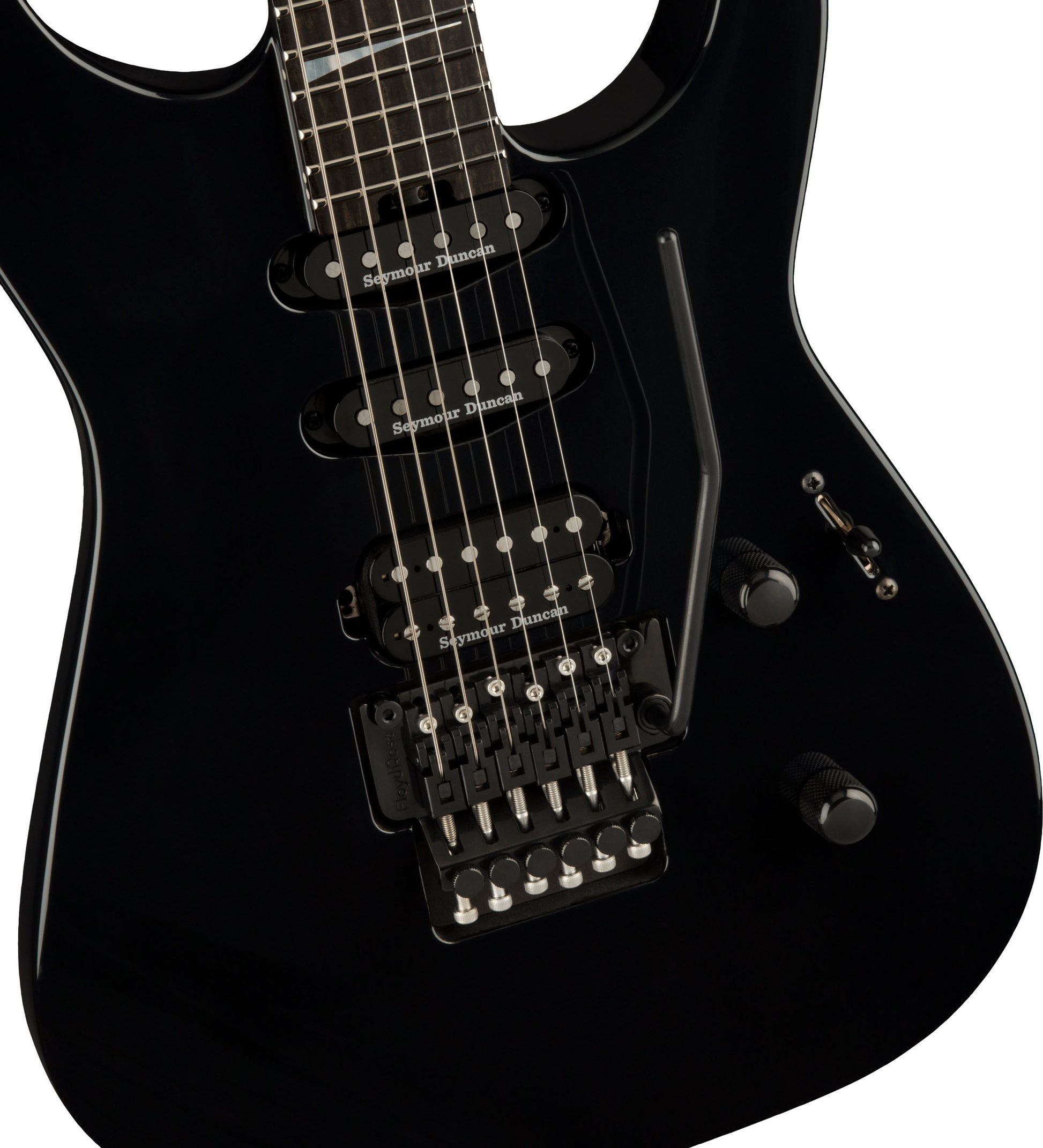 Jackson American Soloist SL3 EB Guitarra Eléctrica Gloss Black 4