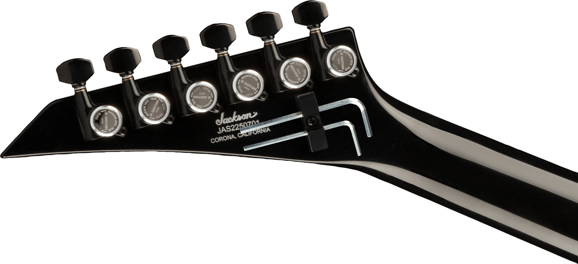 Jackson American Soloist SL3 EB Guitarra Eléctrica Gloss Black 6