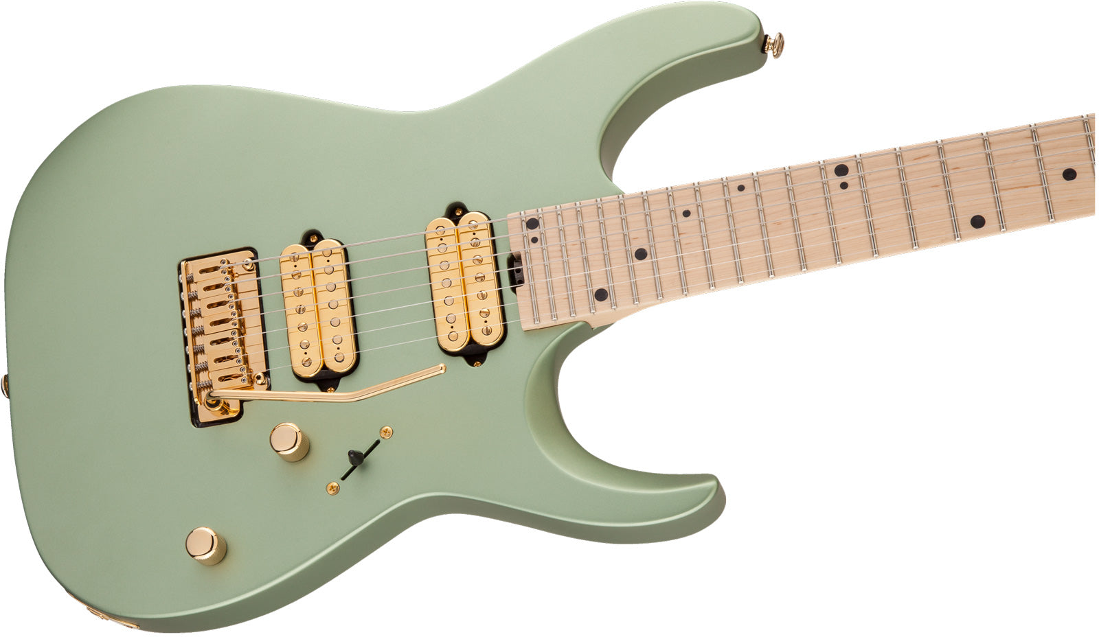 Charvel Angel Vivaldi Signature PRO MOD DK24-7 Nova MN Guitarra Eléctrica Satin Sage Green 5