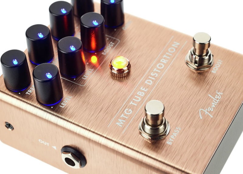 Fender MTG Tube Distortion Pedal Distorsión 7