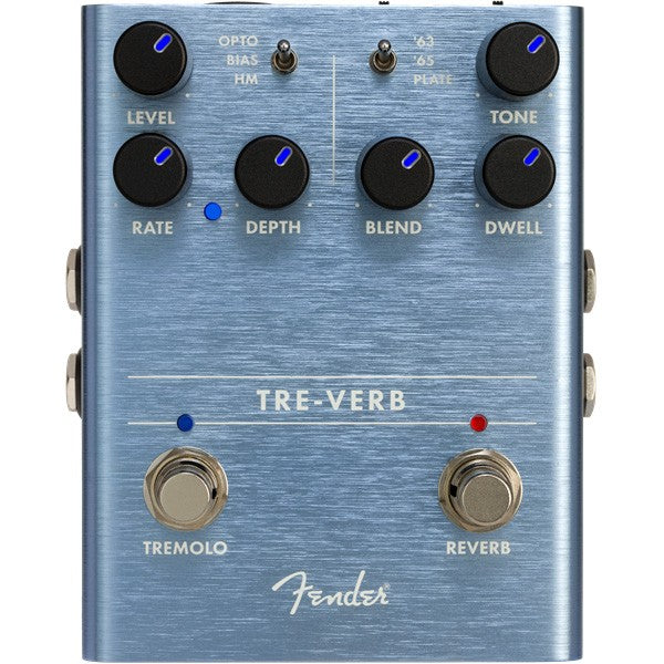 Fender Tre-Verb Digital Pedal Reverb Tremolo 1