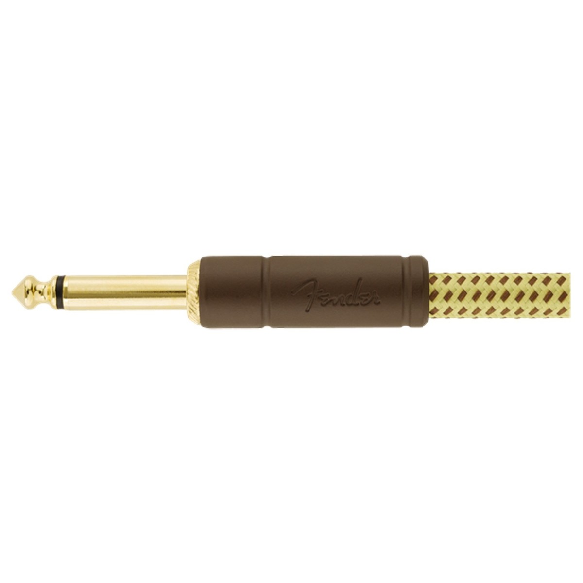 Fender 0990820082 Deluxe Cable Instrumento Recto Angulado 5.5 Metros Tweed 2