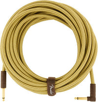 Fender 0990820078 Deluxe Cable Instrumento Recto Angulado 7.5 Metros Tweed 1