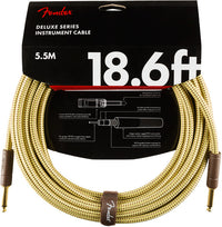 Fender 0990820081 Deluxe Cable Instrumento 5.5 Metros Tweed 3