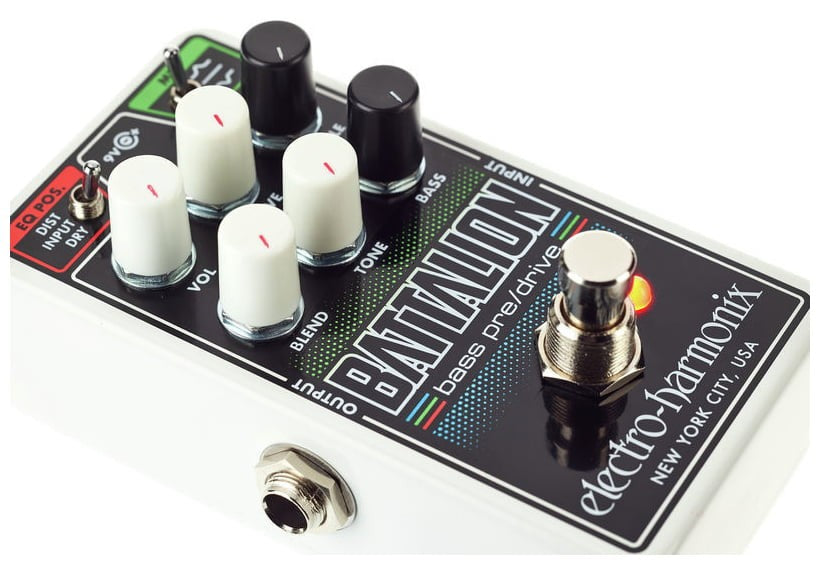 Electro Harmonix Nano Battalion Pedal Overdrive Bajo 7