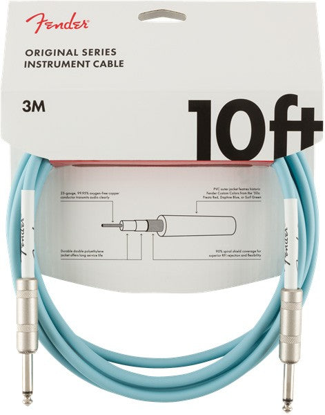 Fender 0990510003 Original Cable Instrumento 3 Metros Daphne Blue 3