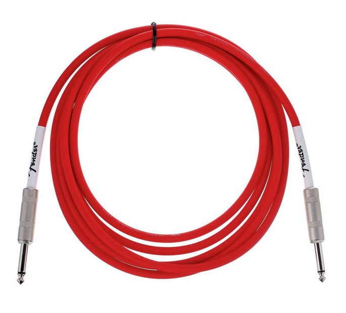 Fender 0990510010 Original Cable Instrumento 3 Metros Fiesta Red 1